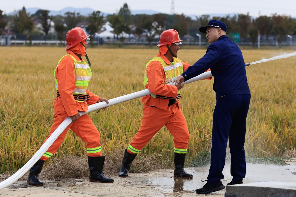 江蘇南京:消防安全知識送至田間地頭